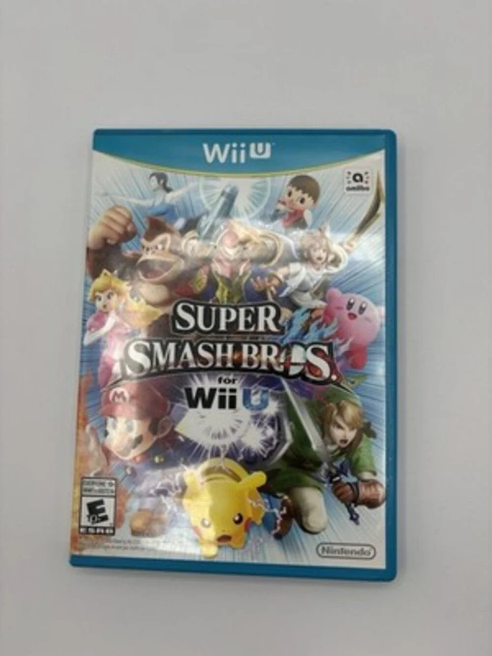 Nintendo Super Smash Bros. for Wii U Fighting 2014 Multiplayer Manual NTSC-U/C